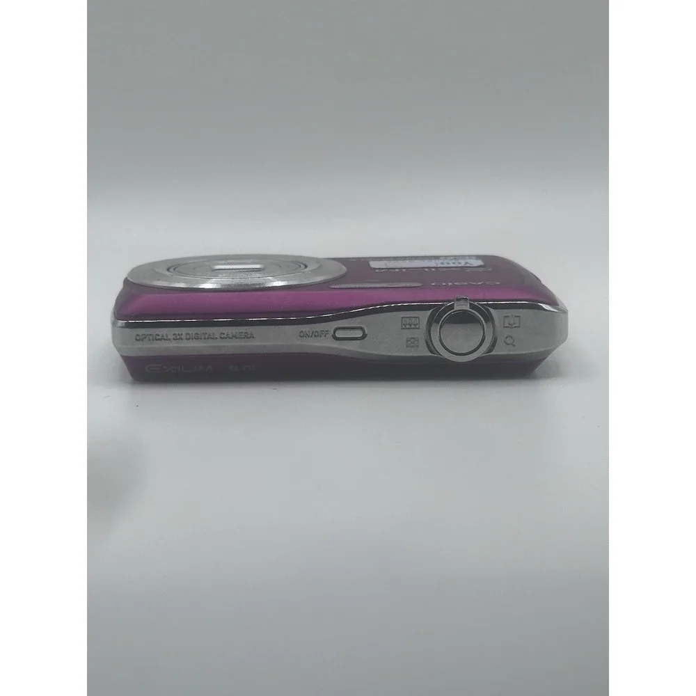 Casio Exilim EX-Z35 12.1MP Pink Digital Camera 3x Zoom Untested For Parts/Repair
